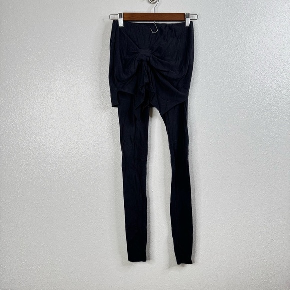 All Saints Slim Fit Leggings With Mini Skirt Overlay Size Xsmall - Picture 1 of 5